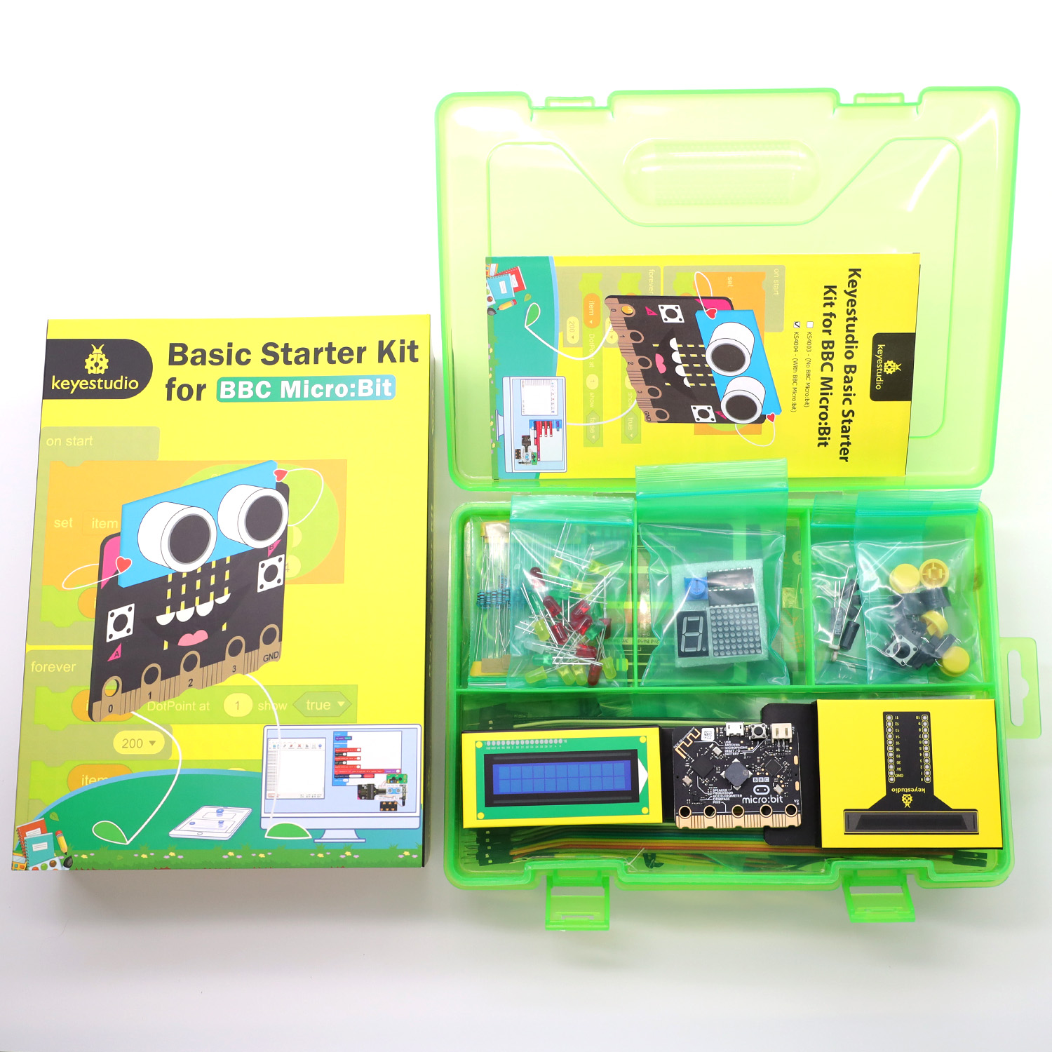 Microbit Robot - Keyestudio Micro: Bit V2 Basis Starterkit