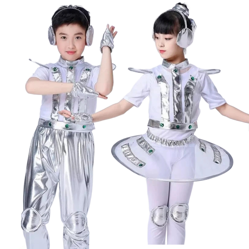 Robotics Kit - Kids Robot Space Future Style Kostuum