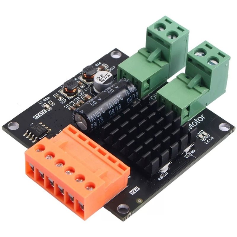 Motor Driver Module - 12/24V 16A DC-motorbesturingsmodule, H-brug PWM geïsoleerd