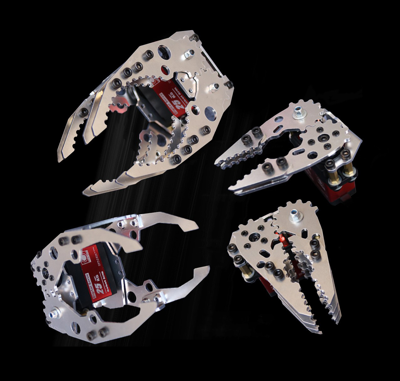 Robot Arm Kit - Metalen mechanische grijper handklauwklem met MG996r