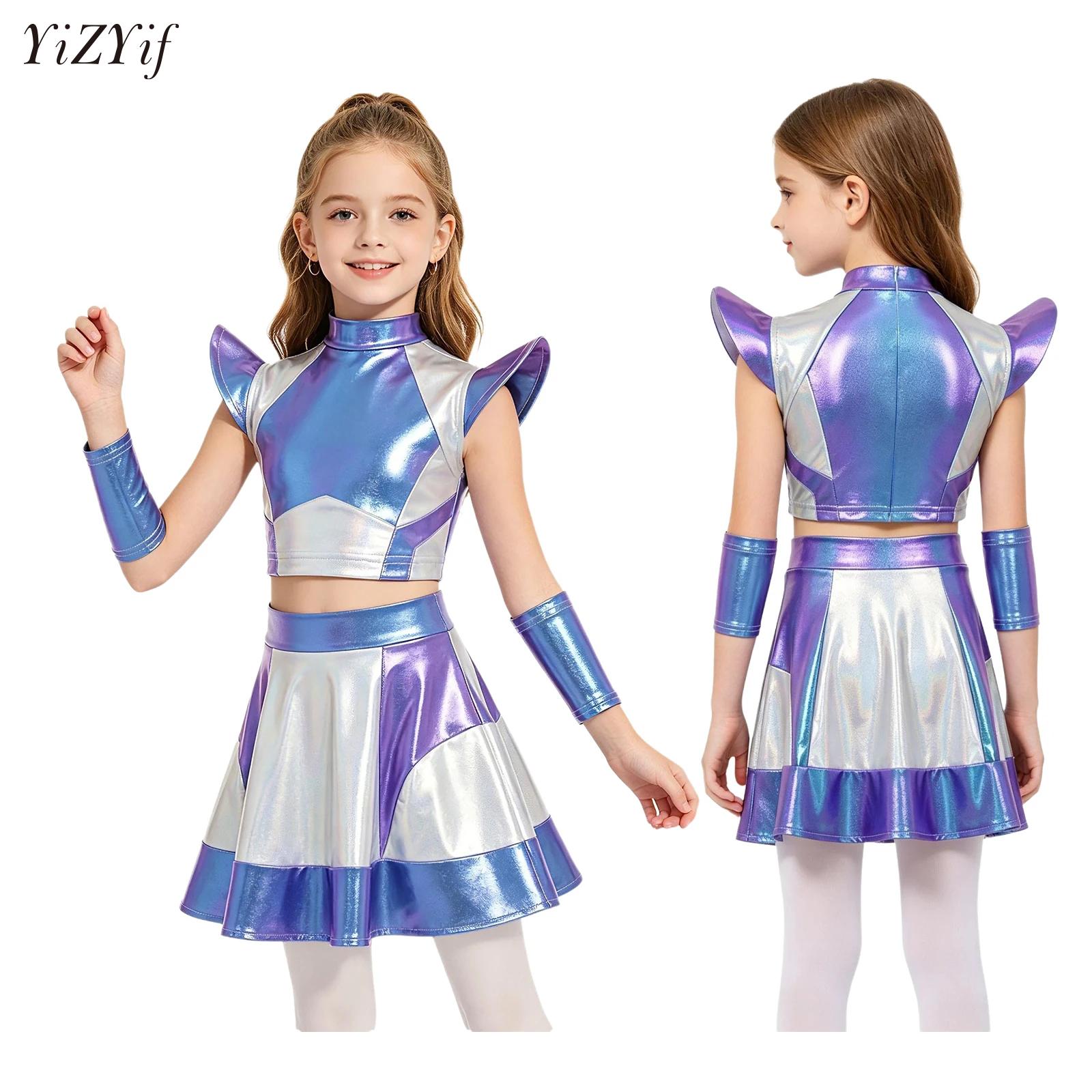 Robotics Kit - Alien cosplay kostuum voor grote meisjes