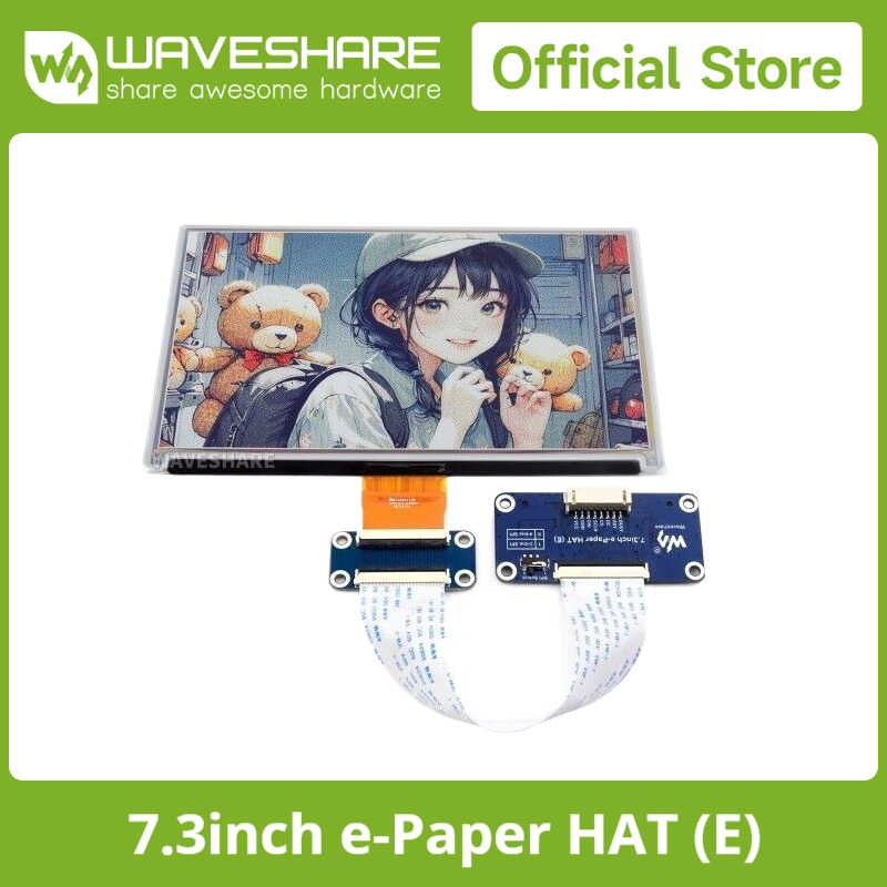 Stm32 Robot - Waveshare 7,3 inch 6-kleuren E-Paper-display, E-Ink-display,