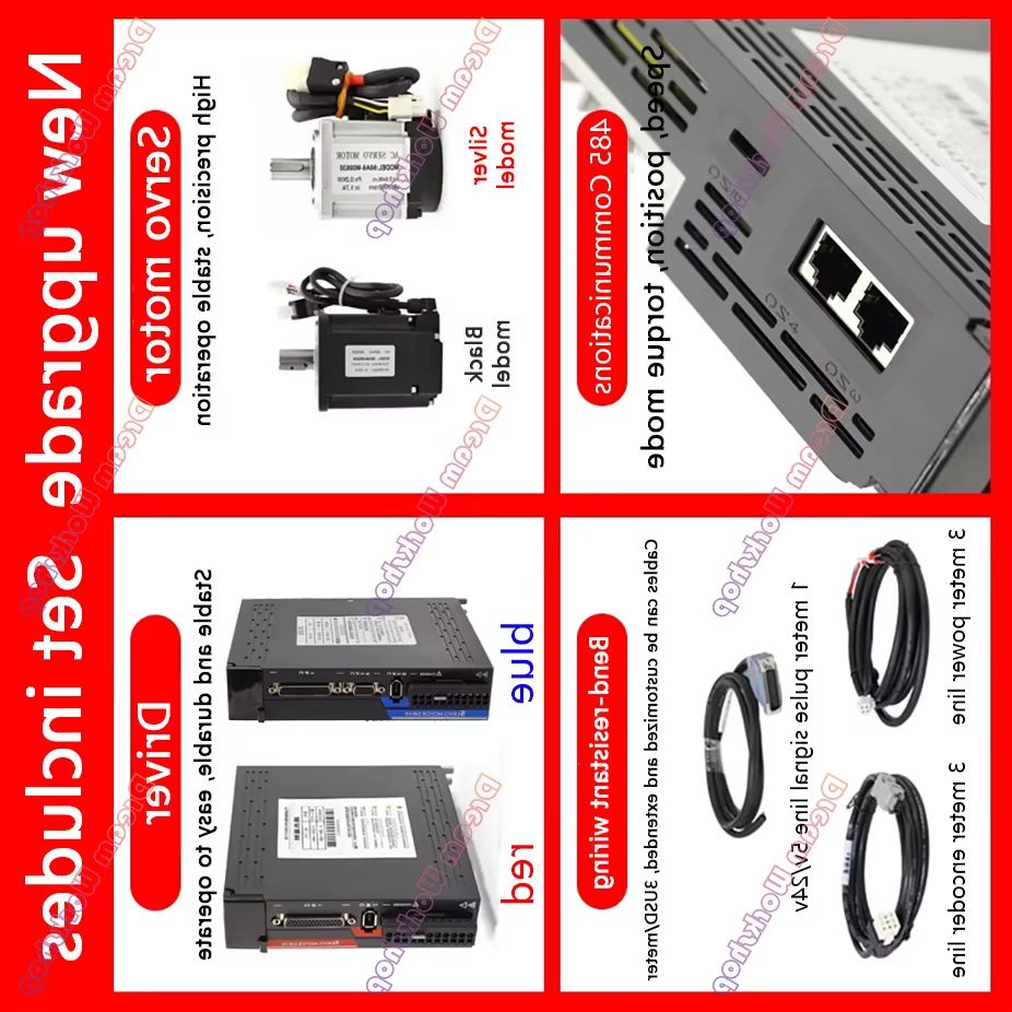 1KW/1.5KW/2KW/2.3KW/2.6KW 220V - Servo Kit recensie en prijs