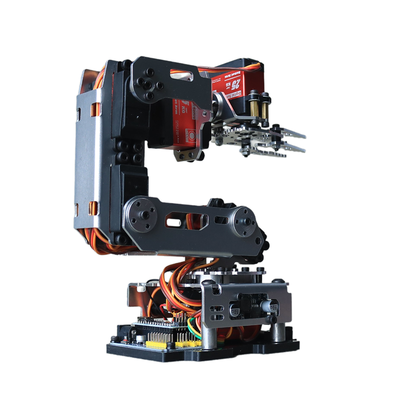 6-assige metalen robotarm met  - Robot Arm Kit recensie en prijs