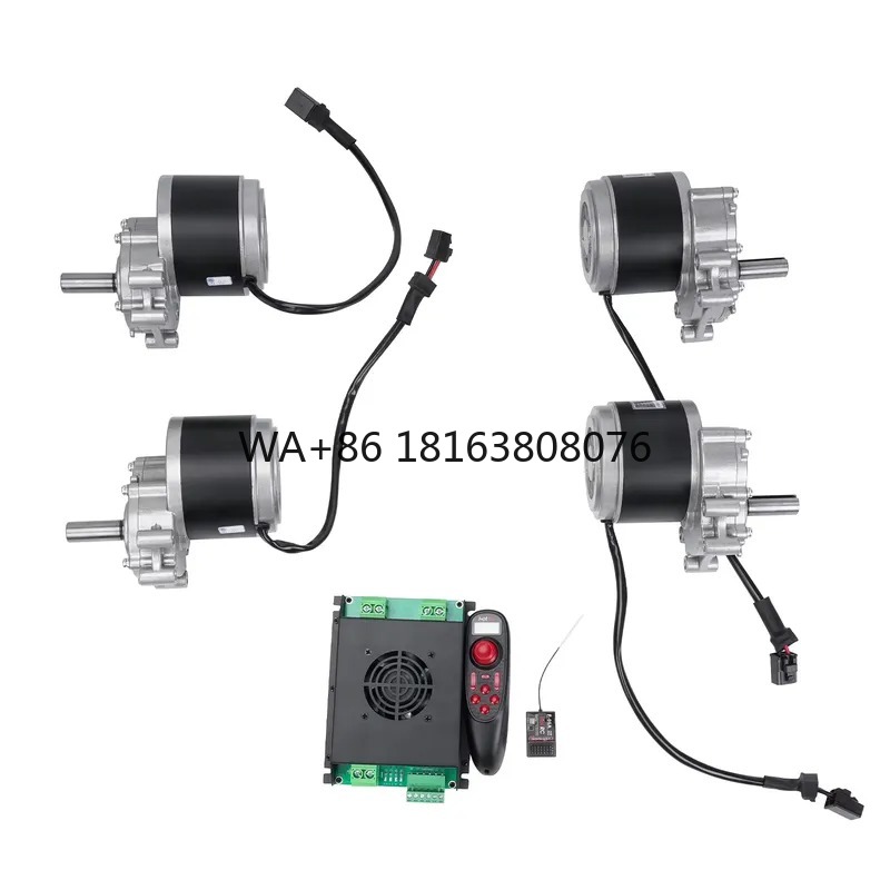 4WD borstelmotorset 24V 250W 7 - Robotics Kit recensie en prijs