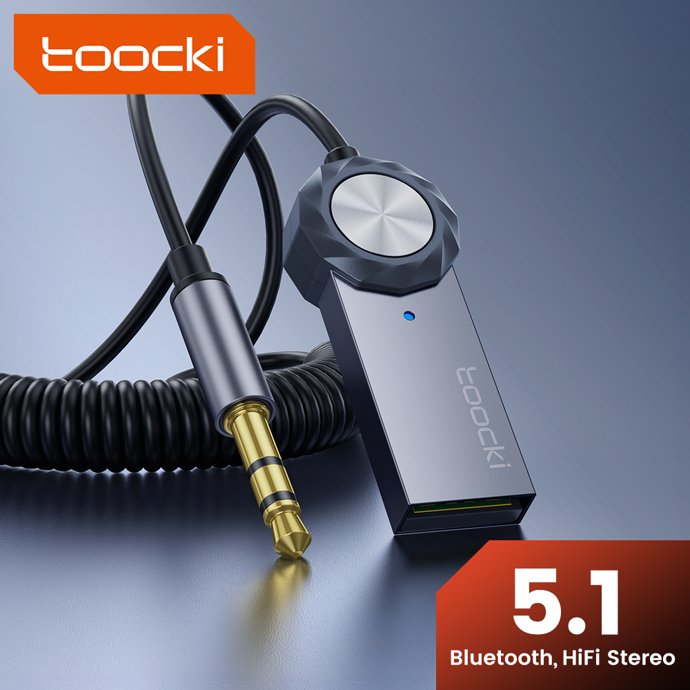 Toocki Bluetooth Aux Adapter B - Robot Bluetooth Car recensie en prijs