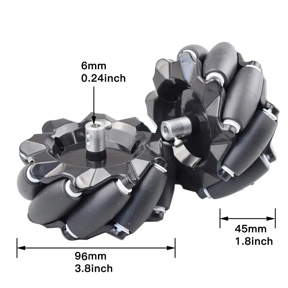 20KG draagvermogen Mecanum-wie - Arduino Robot recensie en prijs