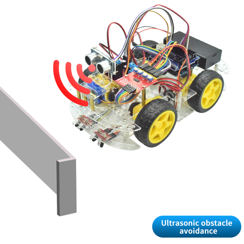 4WD Smart Robot Car Chassis Ki - Tracked Robot Chassis recensie en prijs