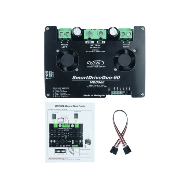 MDDS60 60Amp 7V-45V SmartDrive - Motor Driver Module recensie en prijs