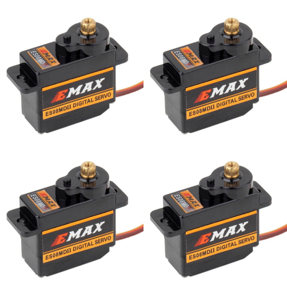 4 stks EMAX ES08MDII ES08MD II - Servo Sg90 recensie en prijs