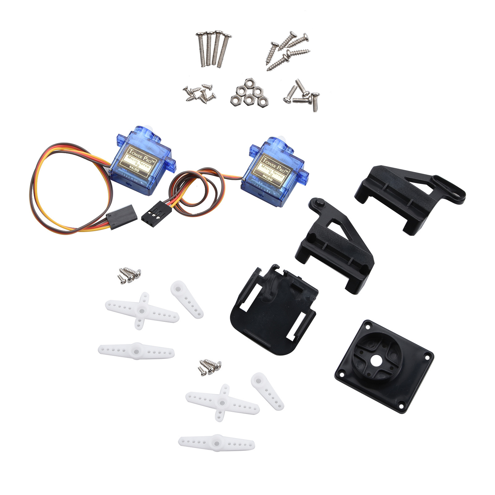 FPV Nylon Dual-Axis Servo Gimb - Servo Kit recensie en prijs