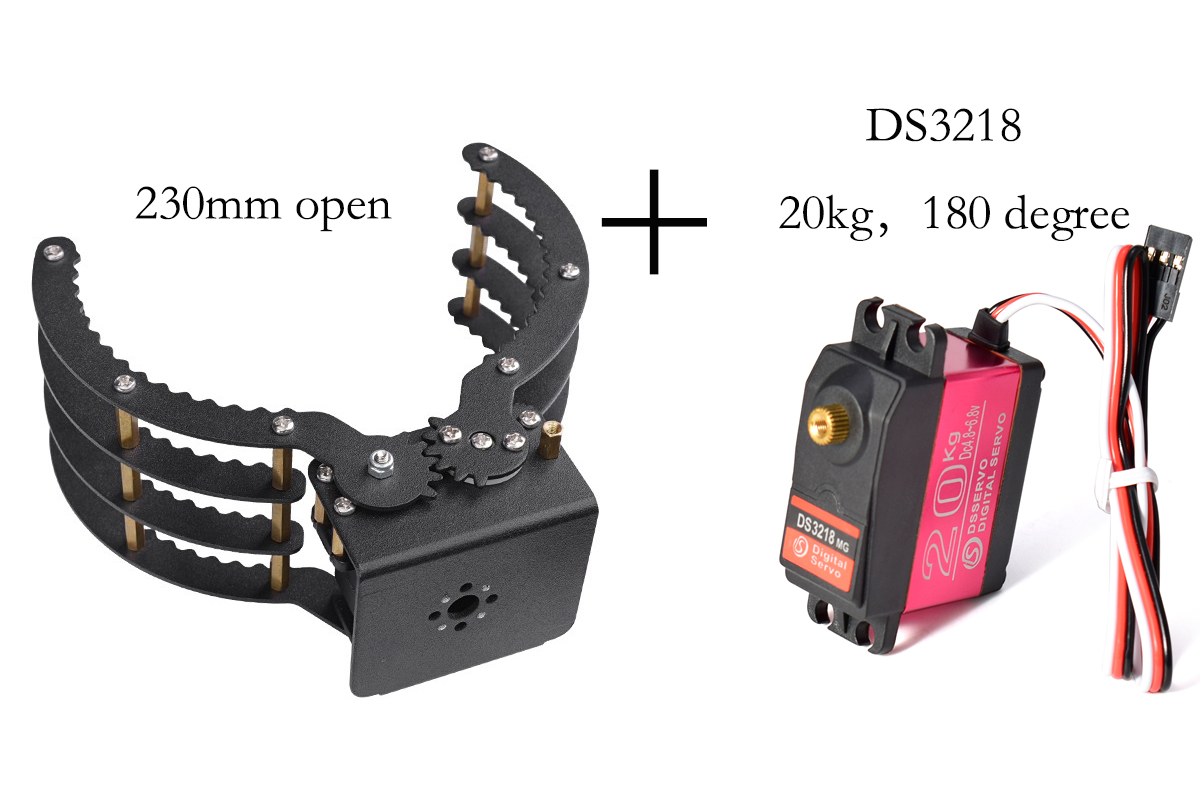 230 mm mechanische grijpers me - Robot Arm Kit recensie en prijs