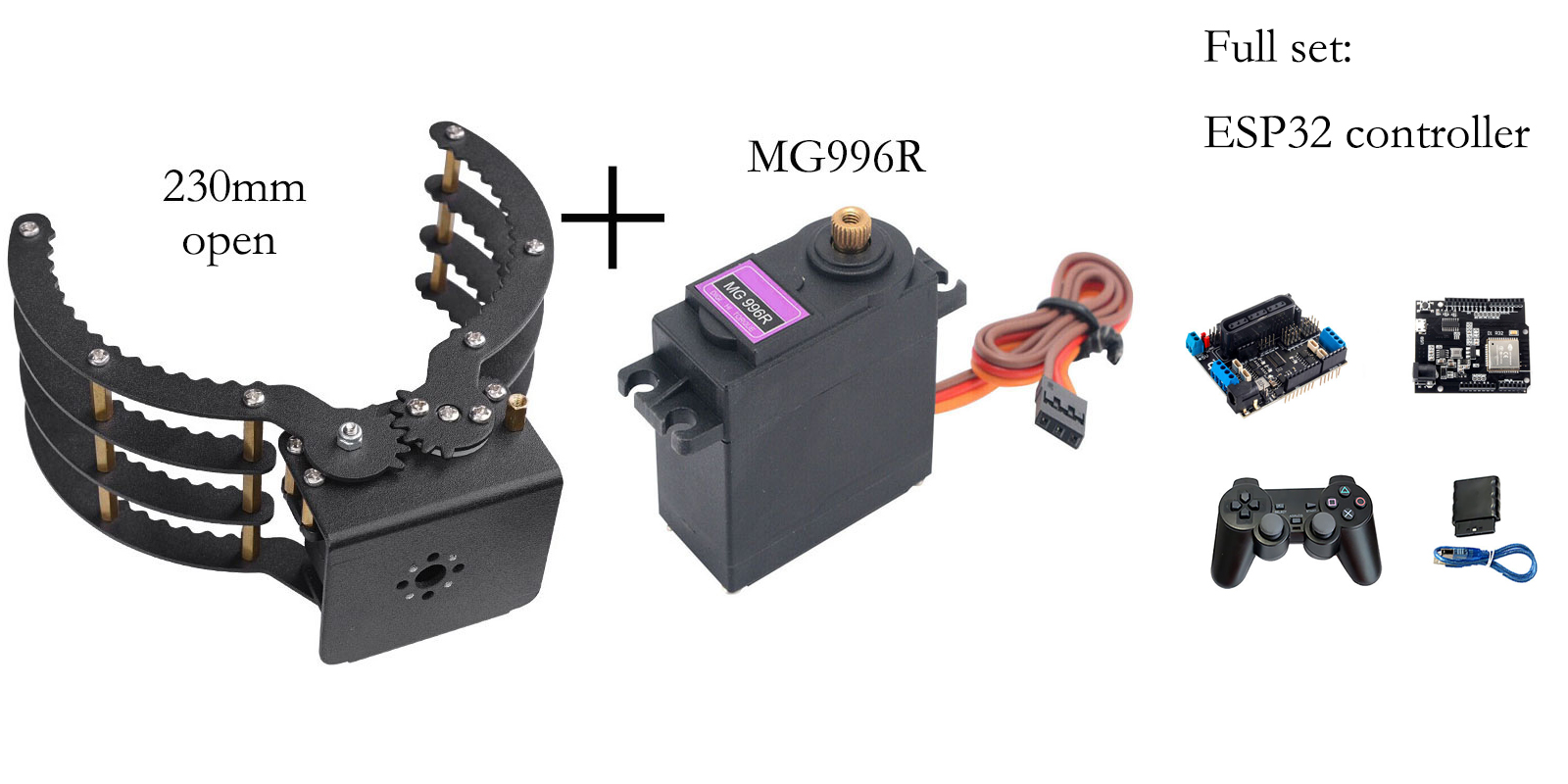 230 mm mechanische grijpers me - Robot Arm Kit recensie en prijs