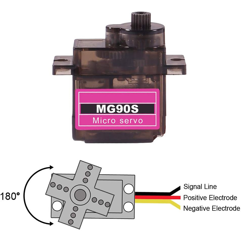 MG90S Servo 5/10/20/40 stuks V - Sg90 Servo recensie en prijs