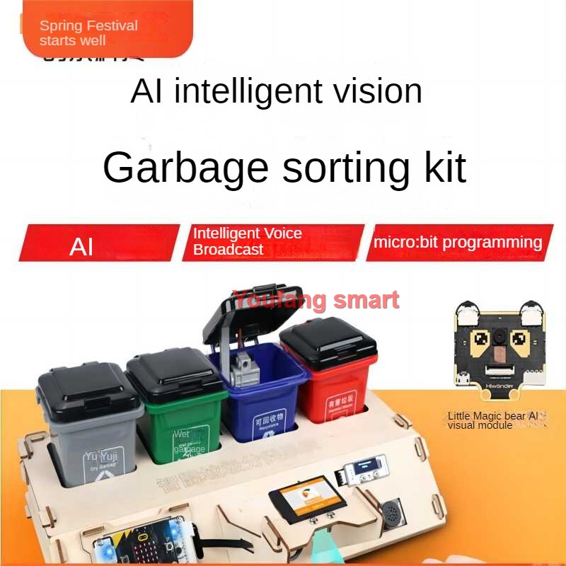 Afvalsortering Robotkit Ai Vis - Microbit Robot recensie en prijs