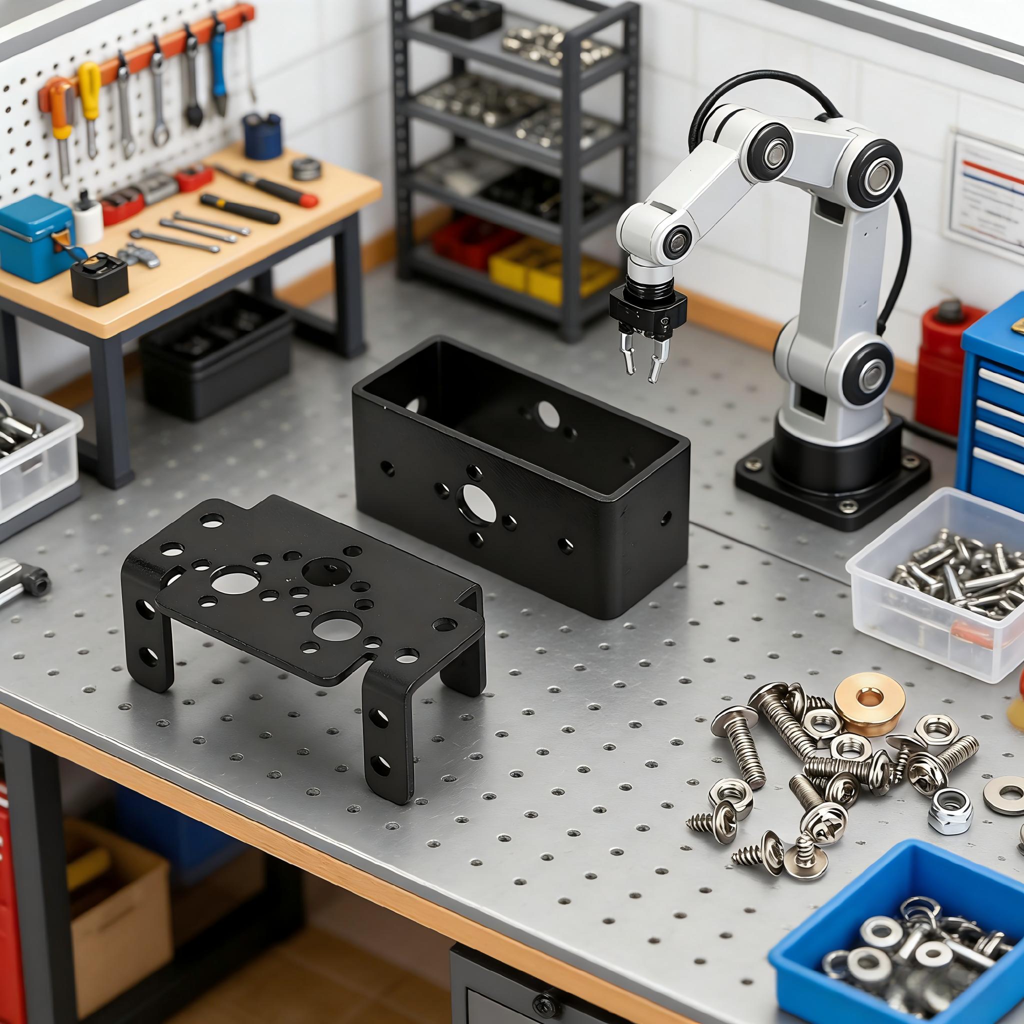 MG995 MG996R Servomotorbeugel  - Pan Tilt Bracket recensie en prijs